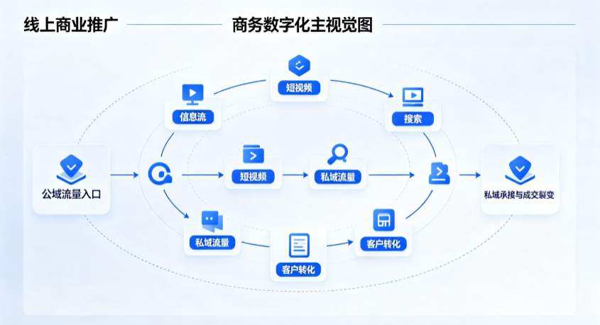 六安线上商业推广怎么做？全域流量闭环搭建与低成本转化实战指南